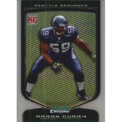 2009 Bowman Chrome Rookies Silver #125 Aaron Curry