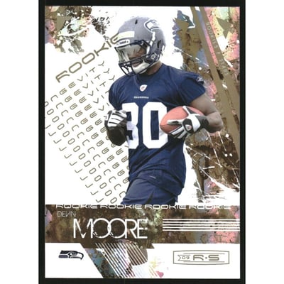 2009 Donruss Rookies and Stars Longevity Parallel Gold #146 Devin Moore