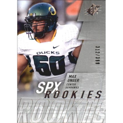 2009 SPx Rookies Silver #184 Max Unger