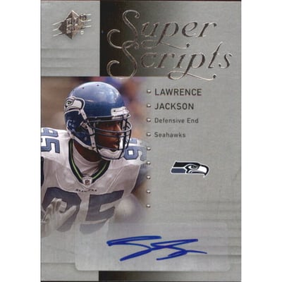 2009 SPx Super Scripts Autographs #SLJ Lawrence Jackson