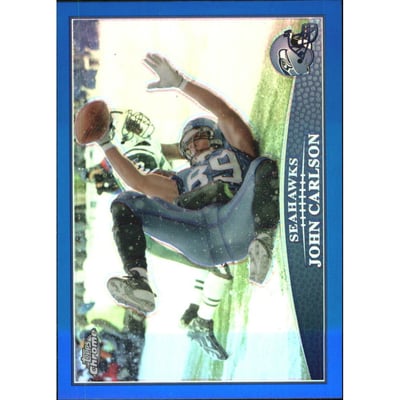 2009 Topps Chrome Blue Refractors #TC21 John Carlson