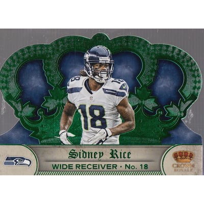 2012 Crown Royale Green #132 Sidney Rice
