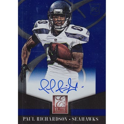 2014 Elite Rookie Autographs #33 Paul Richardson