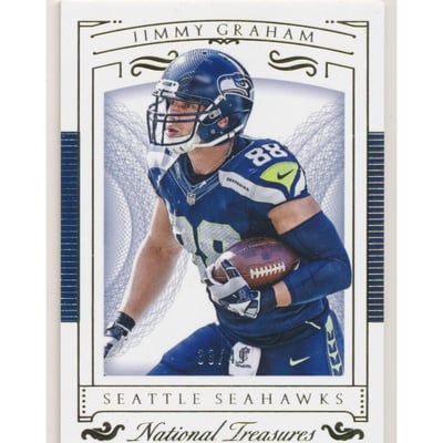 2015 Panini National Treasures Gold #17 Jimmy Graham