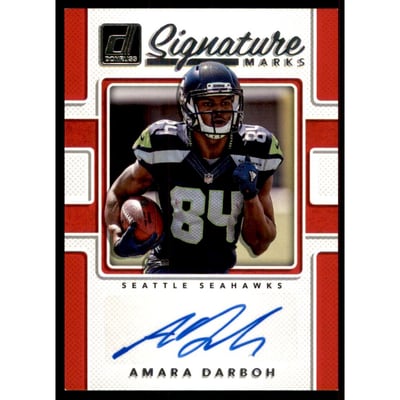 2017 Donruss Signature Marks #86 Amara Darboh