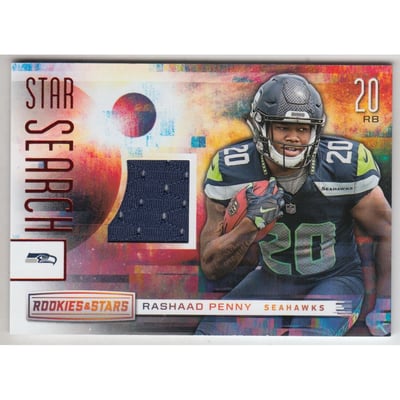 2018 Rookies and Stars Star Search Jerseys #10 Rashaad Penny