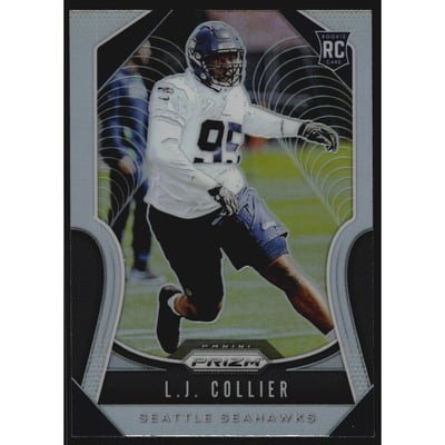 2019 Panini Prizm Prizms #380 L.J. Collier