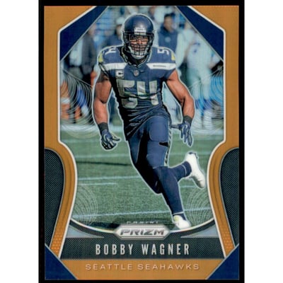 2019 Panini Prizm Prizms Orange #261 Bobby Wagner
