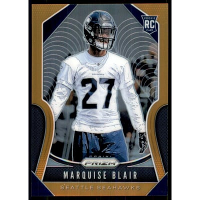 2019 Panini Prizm Prizms Orange #397 Marquise Blair
