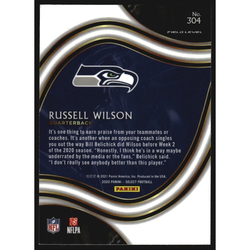 2020 Select #304 Russell Wilson