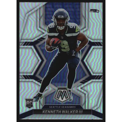 2022 Panini Mosaic Silver #308 Kenneth Walker III