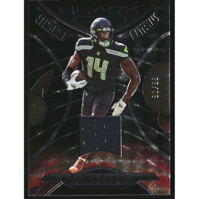 2023 Panini Black Starlight Materials Royal #9 D.K. Metcalf
