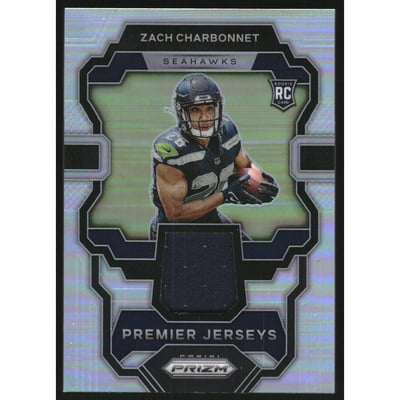 2023 Panini Prizm Premier Jerseys #8 Zach Charbonnet