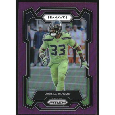 2023 Panini Prizm Prizms Purple #259 Jamal Adams