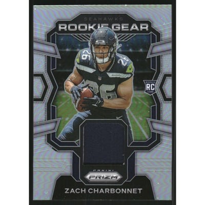 2023 Panini Prizm Rookie Gear #8 Zach Charbonnet