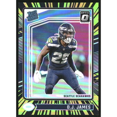 2024 Donruss Optic Electricity #222 D.J. James RR