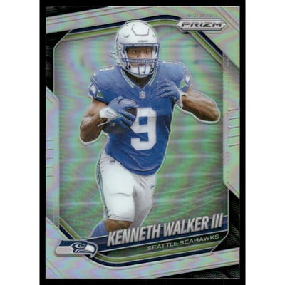 2025 Panini Prizm Prizms Silver #272 Kenneth Walker III