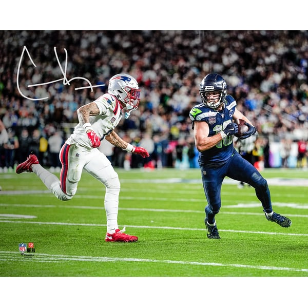 Cooper Kupp Seattle Seahawks Autographed Super Bowl LX Champions 8 