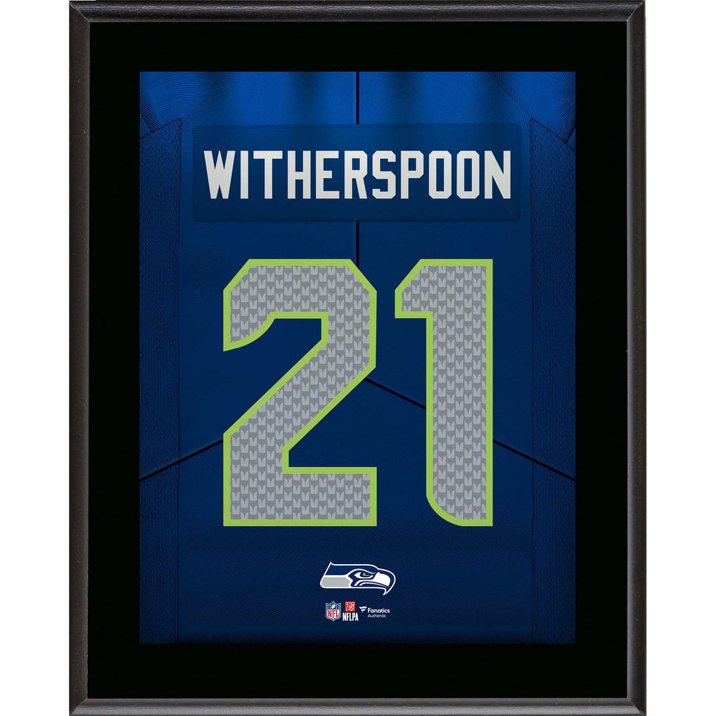 Devon Witherspoon Seattle Seahawks Fanatics Authentic 10.5" x 13" Jersey Number Sublimated Player Plaque  