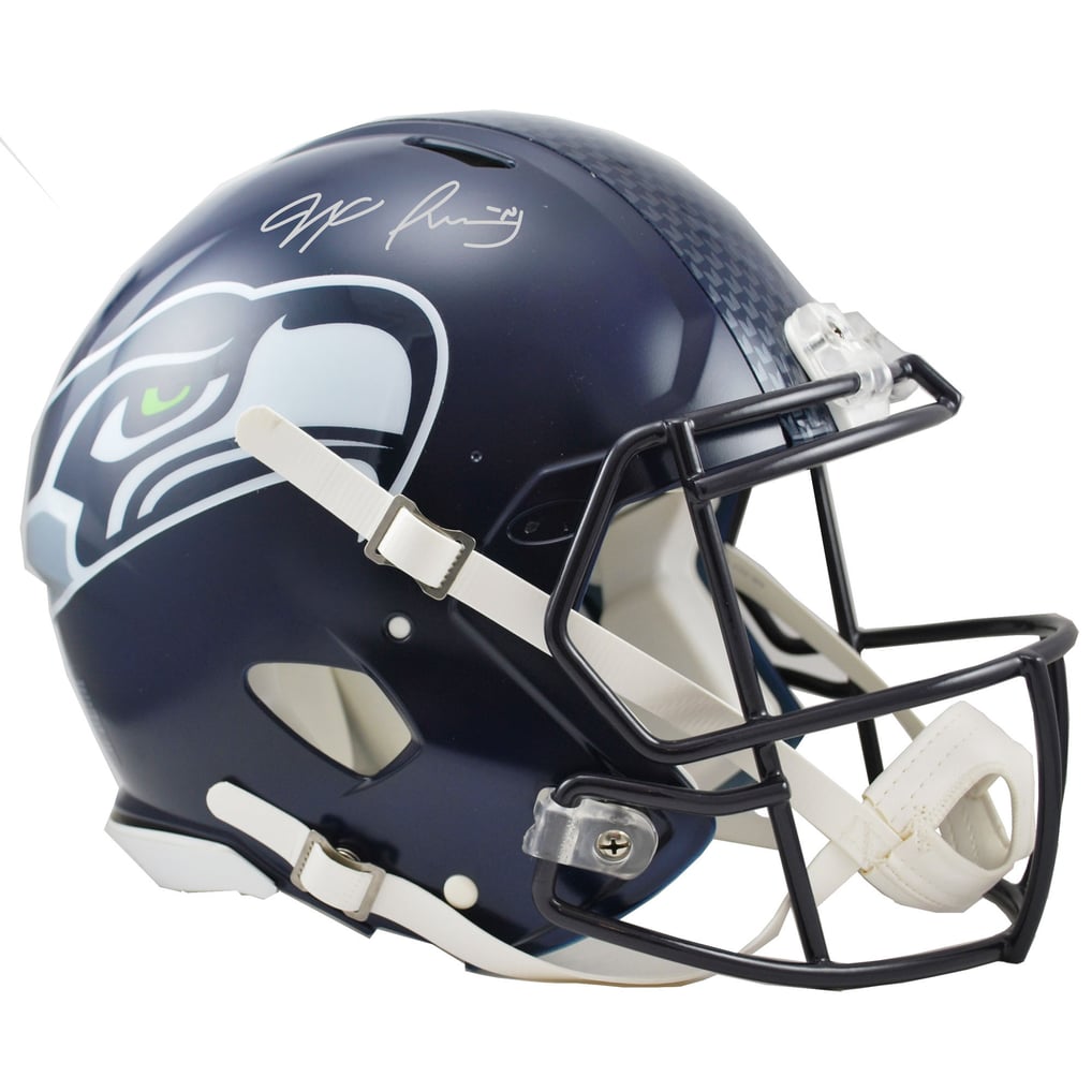 jaxon smith njigba helmet signed Seattle Seahawks mini football proof Coast to Coast Collectibles Memorabilia Fanatics Authentic Jaxon Smith-Njigba Seattle