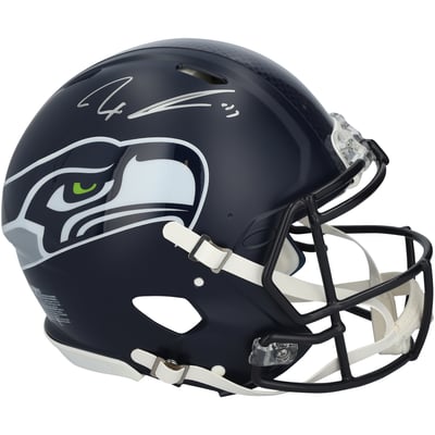 Jaxon Smith-Njigba Seattle Seahawks Fanatics Authentic 2023 NFL Draft First Round Pick Autographed Riddell Speed Authentic Helmet