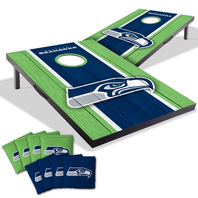 Seattle Seahawks Fanpoint 2' x 3' Cornhole Game with Bags