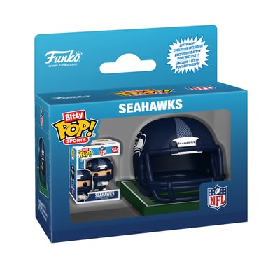  Seattle Seahawks Funko Bitty POP! Helmet