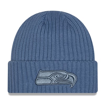Seattle Seahawks New Era Girls Color Pack Cuffed Knit Hat - Blue