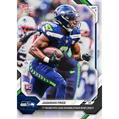 Jadarian Price - 2026 NFL Topps NOW® - Card 3