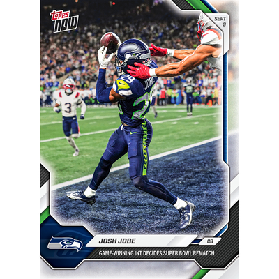 Josh Jobe - 2026 NFL Topps NOW® - Card 2