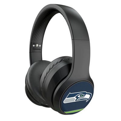 Seattle Seahawks Keyscaper Stripe Wireless Bluetooth Headphones With Case
