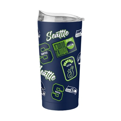  Seattle Seahawks Logo Brands 20oz. Dreamweave Powder Coat Tumbler