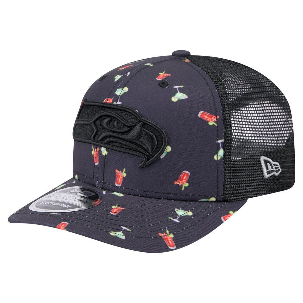 New Era Seattle Seahawks 39thirty Cap Salute To Service 2020 Black - S-M