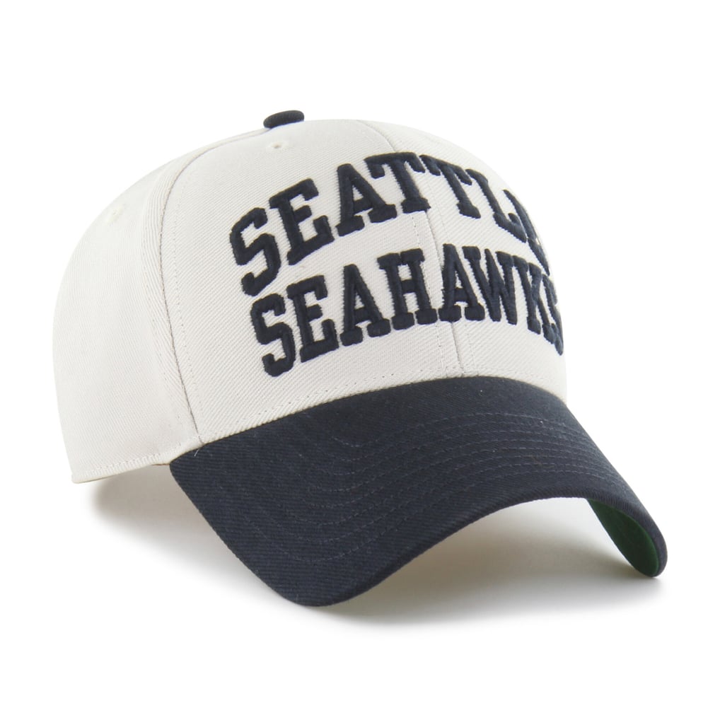 Men's '47 Bone Seattle Seahawks Broke Line MVP Adjustable Hat