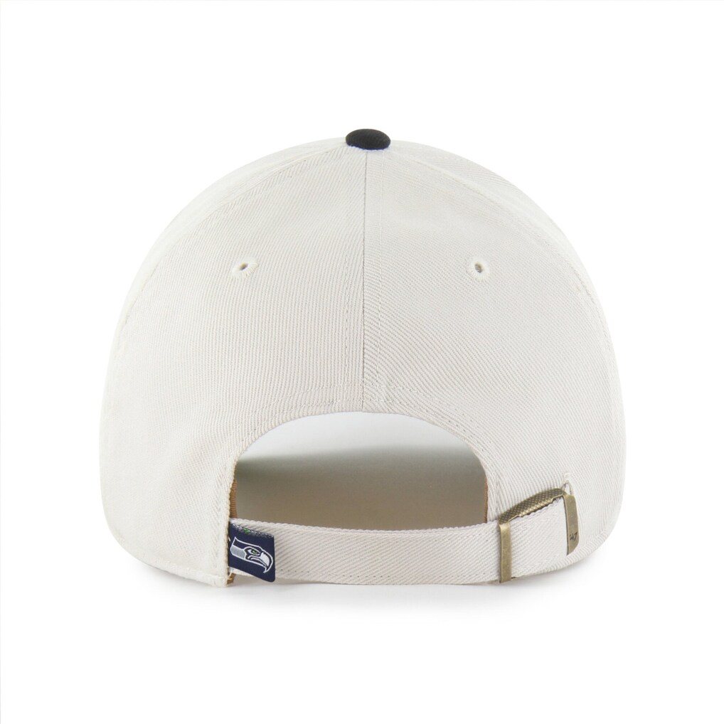 Men's '47 Bone Seattle Seahawks Broke Line MVP Adjustable Hat