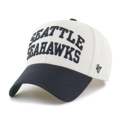 Seattle Seahawks '47 Broke Line MVP Adjustable Hat - Bone