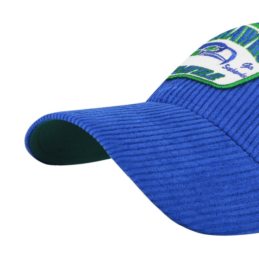 '47 Seattle Seahawks Royal Throwback Accordia Corduroy MVP Adjustable Hat