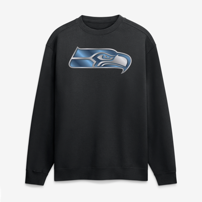 Seattle Seahawks  Forged Mascot Sweatshirt - Black