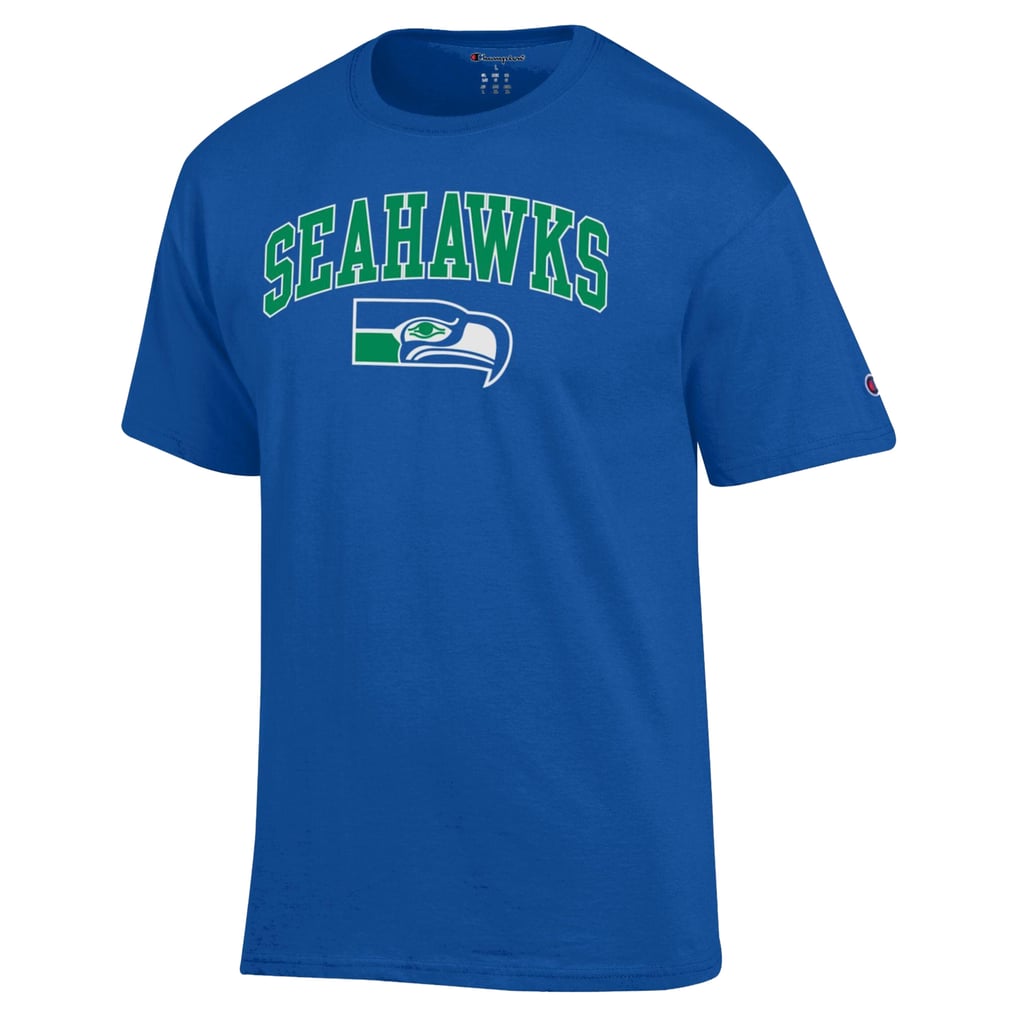 Seattle Seahawks Champion Arch Over Logo T-Shirt - Royal