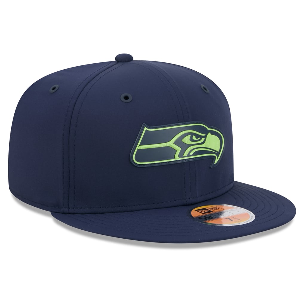 Men's New Era College Navy Seattle Seahawks 2026 Sideline 59FIFTY ...