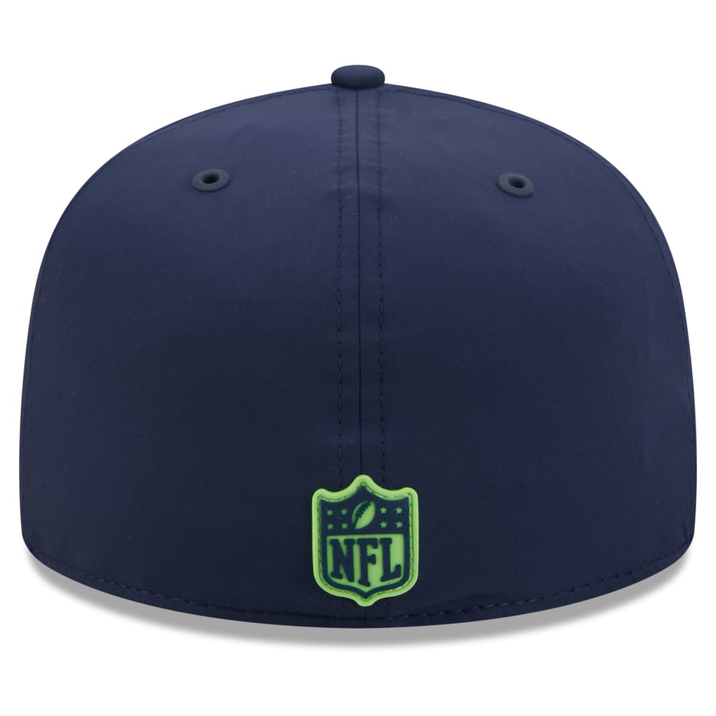 Men's New Era College Navy Seattle Seahawks 2026 Sideline 59FIFTY ...
