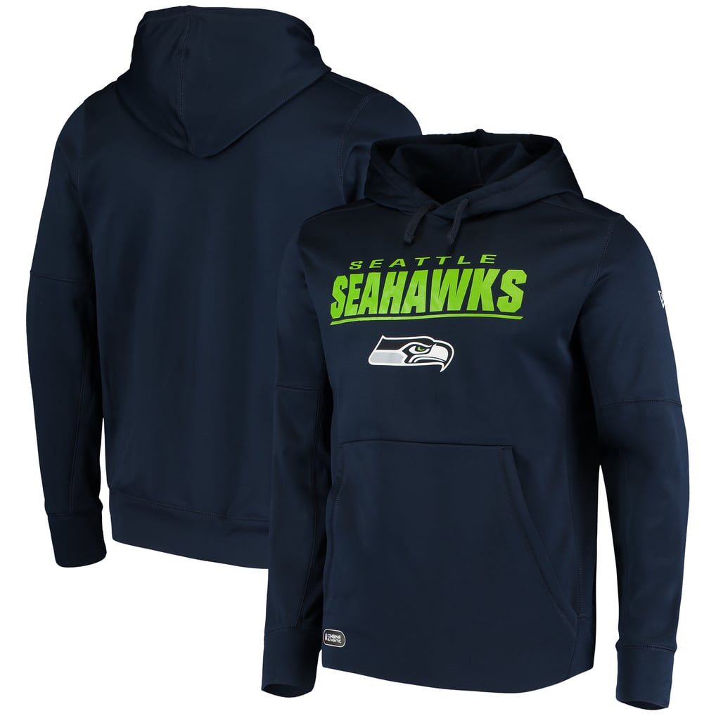 Pull à Capuche New Era Seattle Seahawks Elements 2.0 - Sweat à Capuche NFL Avec Logo Brodé