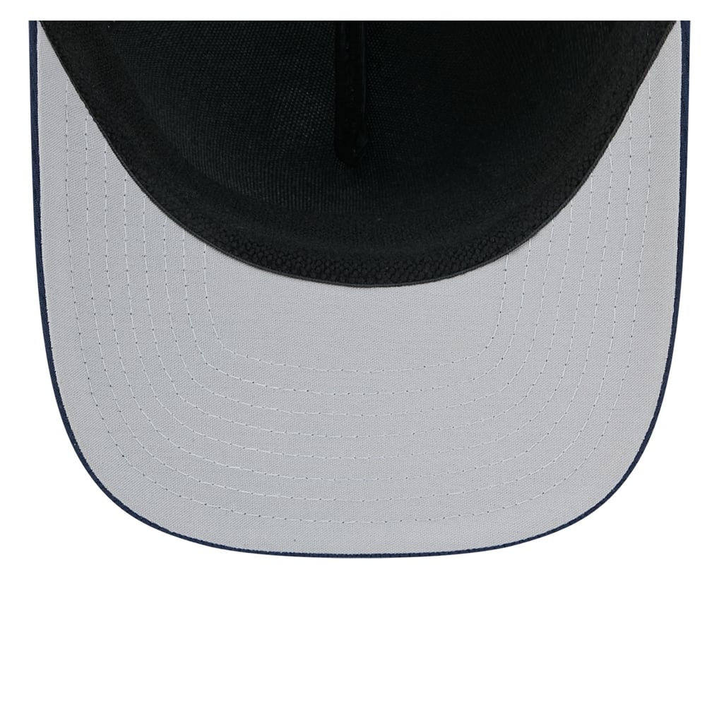 Men's New Era Gray/College Navy Seattle Seahawks Tech 39THIRTY M-Crown ...