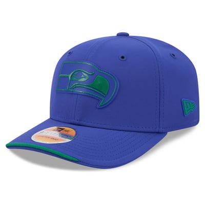 Seattle Seahawks New Era 2026 Sideline Throwback 9SEVENTY Adjustable Hat - Royal