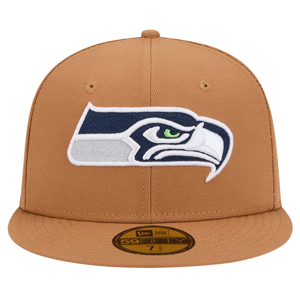 Seattle Seahawks tan fedora New Era | Accessories | New New Era Seattle Seahawks Straw  main image 3