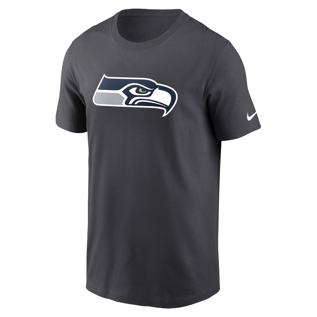  Seattle Seahawks Nike Logo Essential T-Shirt - Anthracite