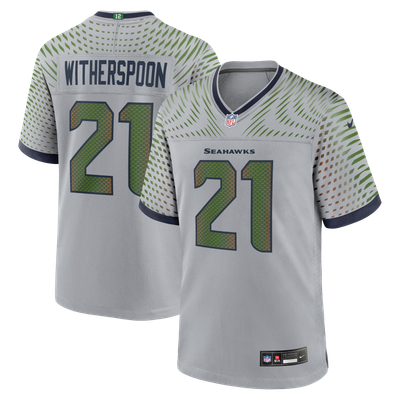 Devon Witherspoon Seattle Seahawks Nike Rivalries Collection Game Jersey - Gray