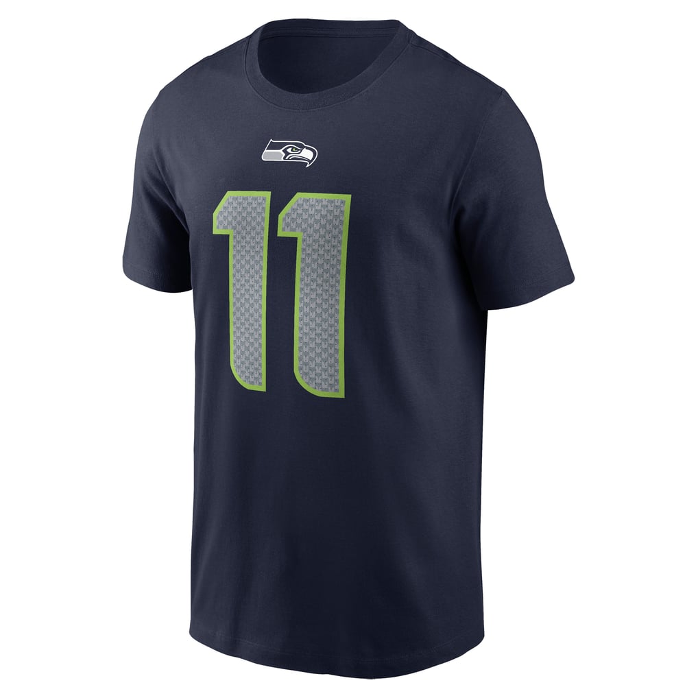 Represent Number 18 Jaxon Smith-Njigba Seattle Seahawks Nike Name & Number T-Shirt - Navy