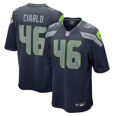 Jimmy Ciarlo Seattle Seahawks Nike Team Game Jersey - College Navy