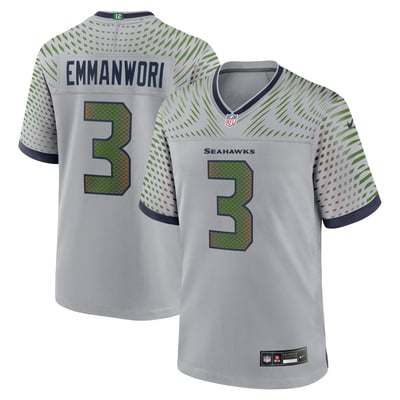Nick Emmanwori Seattle Seahawks Nike Rivalries Collection Game Jersey - Gray